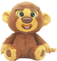 Jucărie de pluș Plushkins - Un animal cu o față în schimbare, Manny