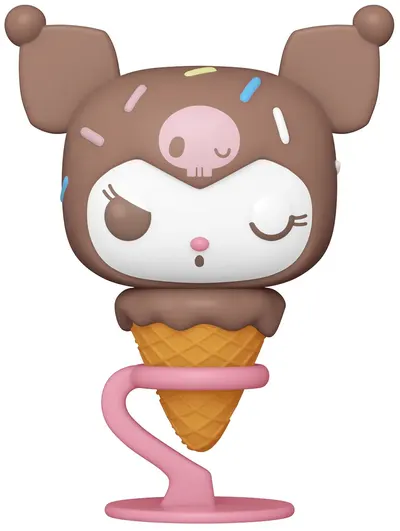 Figurină Funko POP! Sanrio: Hello Kitty & Friends - Kuromi (Ice Cream Cone) (Special Edition) #105