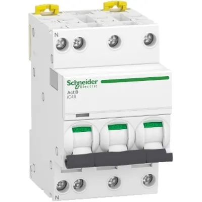 Acti9 iC40, Intreruptor automat 3P+N C 6A 4,5kA/6kA