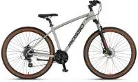 Bicicleta MTB Mosso Raceline Man Hidraulic, roata 29 , cadru 20 din aluminiu, culoare gri nisipiu