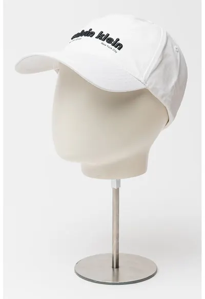 Sapca baseball cu detaliu logo - Alb/Negru