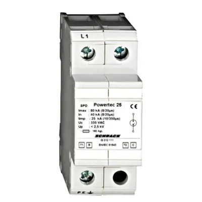 Descarcator 25kA cl.I/II B/C