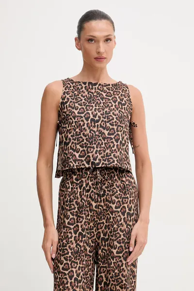Paramidonna top pentru femei, din in