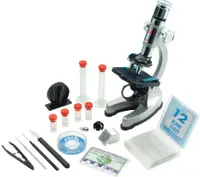 Microscop pentru copii Edu Toys - Într-o valiză