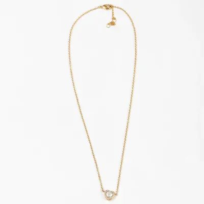 Colier placat cu aur 14K cu pandantiv inima