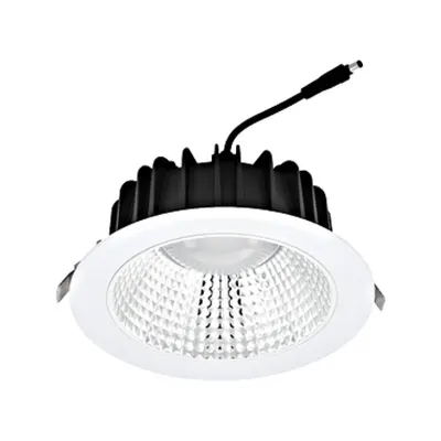 Erzeni Led-Recessed Luminaire Ø228 White/alu