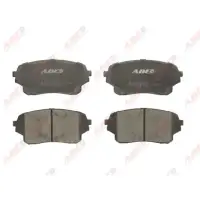 Set placute frana, frana disc ABE C18022ABE