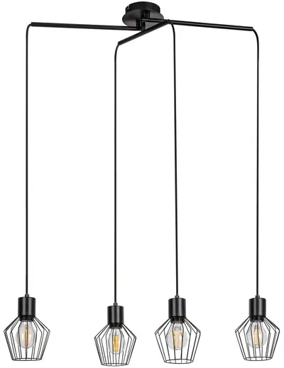 Candelabru Rabalux - Belano 3540, E27, 4 x 40W, negru