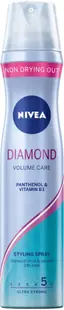 Nivea Diamond Fixativ de păr Volume Care, 250 ml