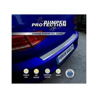 Ornament protectie portbagaj cromat compatibil Mercedes C Class W204 Break 2007-2014 Cod: ER-1021 / ER-A