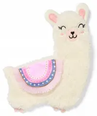 Jucărie pentru bebeluși care foșnește pentru îmbrățișat Babyono - Llama Lulu
