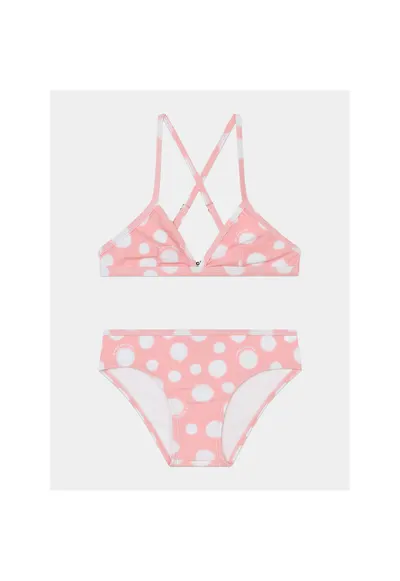 Costum de baie fetita roz