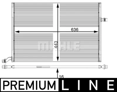 Intercooler potrivit MERCEDES C (A205), C (C205), C T-MODEL (S205), C (W205), E (A238), E ALL-TERRAIN (S213), E (C238), E T-MODEL (S213), E (W213), GLC (C253), GLC (X253) 1.5-Electric 12.13