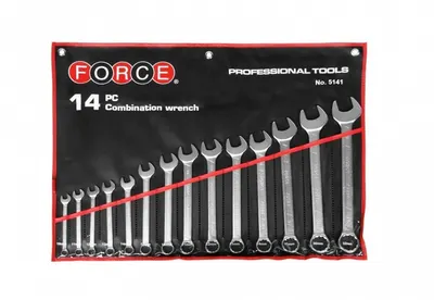 Set 14 chei combinate fixe-inelare 10 32mm, Force