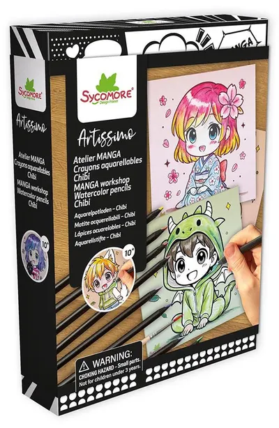 Set creativ Sycomore - Manga Chibi