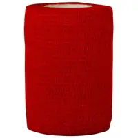 Set 2 x Bandaj Coeziv Autoadeziv, 7.5 cm x 4.5 m, Rosu, Prima, 1 Rola