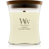 Woodwick Solar Haze lumânare parfumată cu fitil din lemn 275 g
