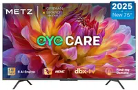 Televizor smart METZ - 75MUF7000Z, 75'',4K, DLED, UltraHD, HDR10, 60Hz, Dolby Audio 2x10W, negru