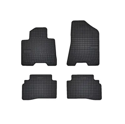 Set covorase auto din cauciuc Kia Sportage 4 Lift 2018- prezent, presuri FROGUM, Negru