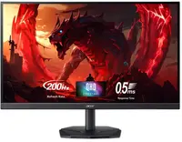 Monitor gaming Acer - Nitro KG271UX1bmiipx, 27'', 200Hz, 0.5 ms, FreeSync