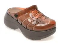 Papuci GRYXX maro, 1017, din pvc