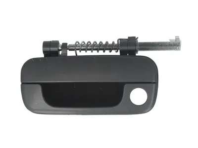 Maner usa Stanga Fata potrivit PEUGEOT 406, PARTNER 1995-2008 - (exterior, cu gaura pentru incuietoare; negru)