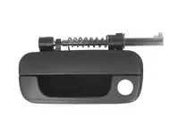 Maner usa Stanga Fata potrivit PEUGEOT 406, PARTNER 1995-2008 - (exterior, cu gaura pentru incuietoare; negru)