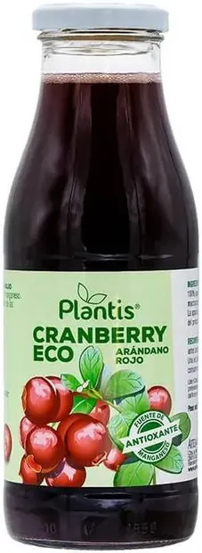 Plantis Cranberry Eco Suc organic de merișoare, 500 ml, Artesania Agricola