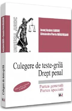 Culegere de teste-grila. Drept penal