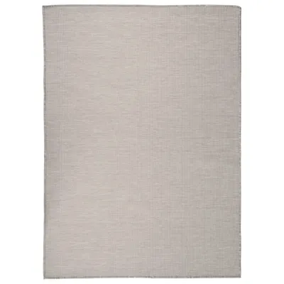 vidaXL Covor de exterior, gri deschis, 200x280 cm, țesătură plată