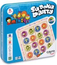 Joc magnetic Sudoku pentru drum (cutie metalică)