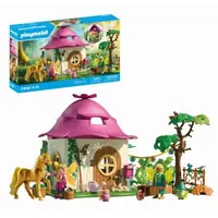 Playmobil - Jucarie de rol Casuta zanelor cu unicorn auriu