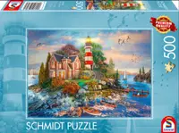 Puzzle Schmidt din 500 piese - Farul de pe stâncă