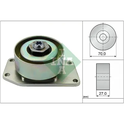 rola intinzator, curea transmisie INA 531 0306 10