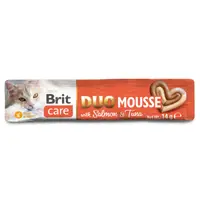 Brit Care Cat Creamy Duo Mousse with Salmon and Tuna 4x14 g