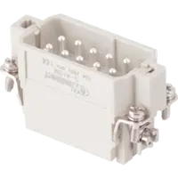 Contector industrial Tata - 49X16 - 10P + E 16A 250V / 4kV / 3 - CRIMP CONNECTION - GRI