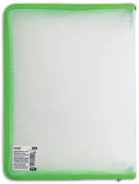 Dosar cu fermoar Spree - A4+, verde, mat