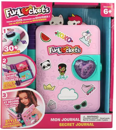 Jurnal secret Funlockets - Cu peste 30 surprize