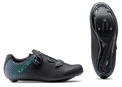 Pantofi ciclism sosea - Core Plus 2 WMN - Black | Iridescent