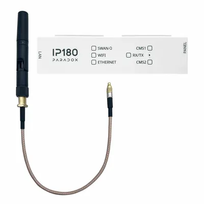 IP180-W modul de comunicare internet pentru centralele de alarma de la Paradox Ethernet:100 Mbps/10 Mbps Compatibilitate:cu EVOH