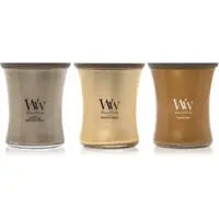 Woodwick Precious Metals Trio Pack set cadou
