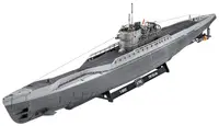 Model de asamblat Revell Militar: Nave - Submarin german Type IX C/40 (U190)