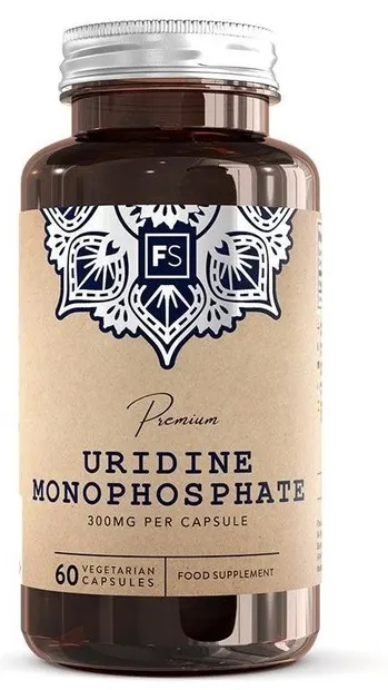 Uridină monofosfat, 300 mg, 60 capsule, Focus Supplements