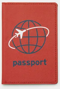 Husă pentru pașaport internațional Kikkerland - Roșu
