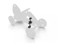 Set pedale + foaie kart Rally