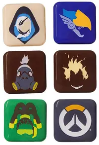 Set de magneți Blizzard Games: Overwatch - Series 5