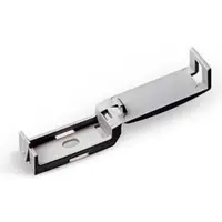 Fixing clamp for screw mounting; plastic; gray