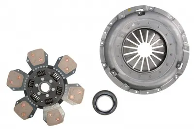 Kit Ambreiaj (350mm, cu Rulment) Potrivit Huerlimann Elite, Xt; Lamborghini Formula, Premium, R; Same Antares, Antares Ii, Silver