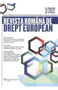 Revista Romana de Drept European Nr.3/2022