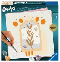 Set de pictură pe numere Ravensburger CreArt - Înflorire boho